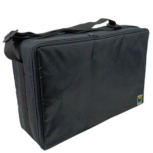 Conductor's Choice CD Media Carry Storage Travel Bag Strap Black 60 Disc Holder